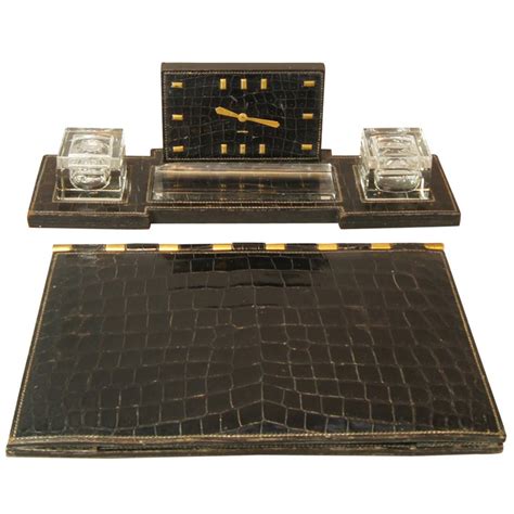 hermes desk accessories|hermes desk set for sale.